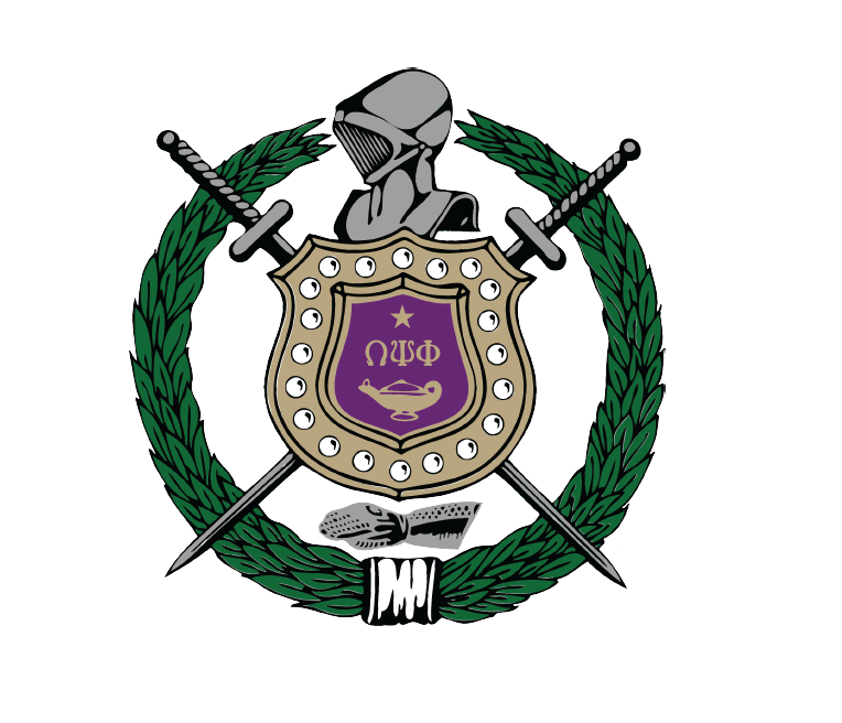 Omega Psi Phi Fraternity, Inc. shield